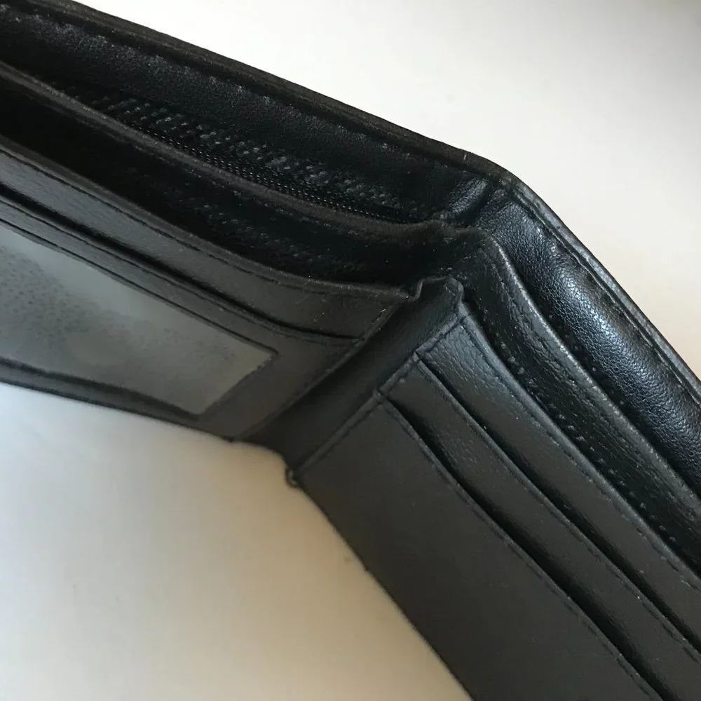 Leather men's wallet